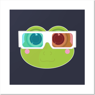 3D Frog 2 Posters and Art